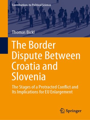 cover image of The Border Dispute Between Croatia and Slovenia